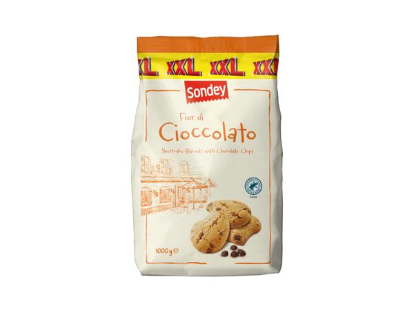 Mördegskex med mörk choklad
