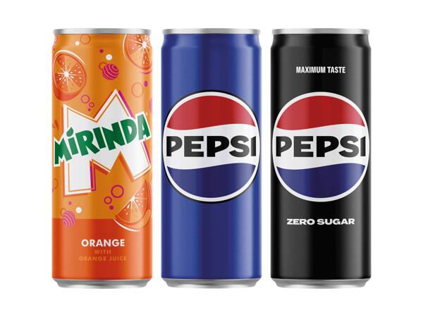 Cola, Zero oder Mirinda
