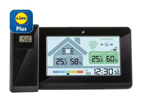 Station météo radio-pilotée avec recommandation d'aération
