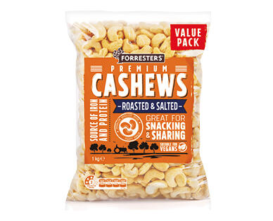 Roasted and Salted Cashews 1kg