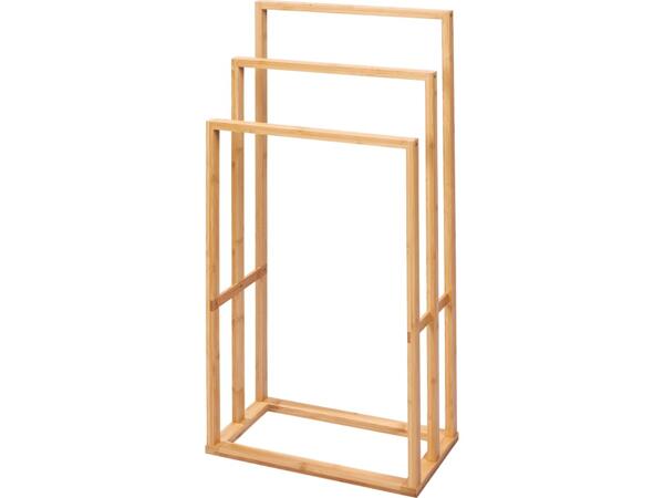 Bamboo shelving unit or towel rail
