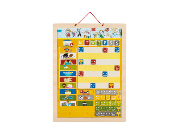 Planning hebdomadaire, 56 pièces