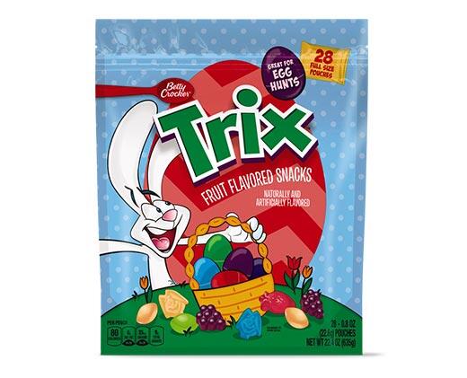 Betty Crocker 
 Trix Fruit Flavored Snacks