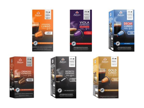 Capsules de café en alu