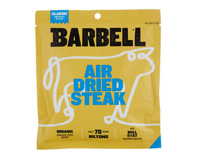 Barbell Biltong Air Dried Steak 70g