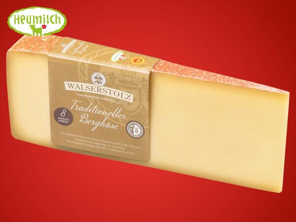 „Unser Traditioneller" Heumilch Bergkäse