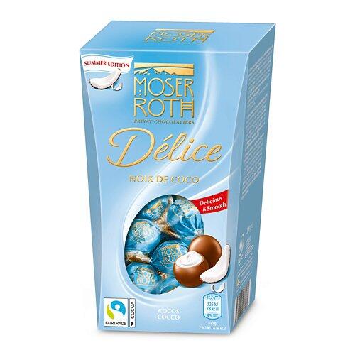 MOSER ROTH Délice Pralinen, Kokos