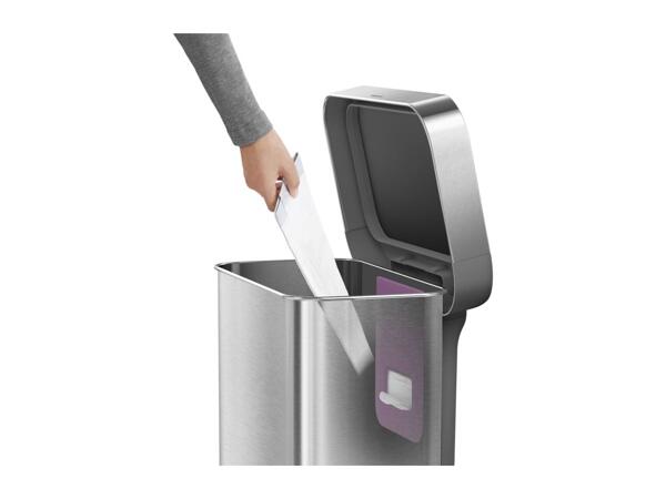 Simple Human 45L Stainless Steel Pedal Bin