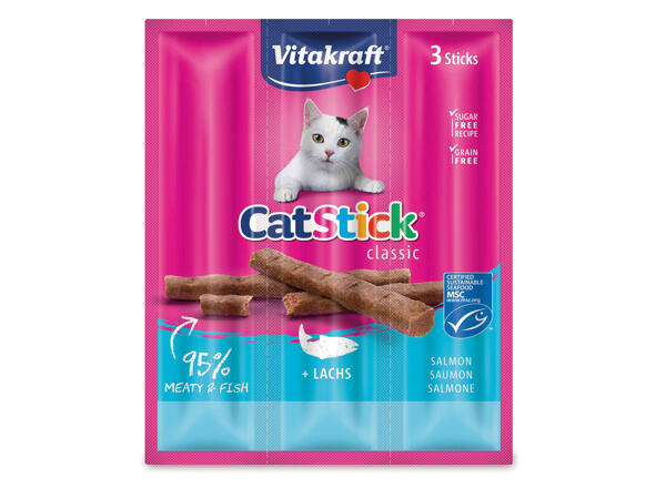 Classic Cat Sticks with Turkey and Lamb or Salmon