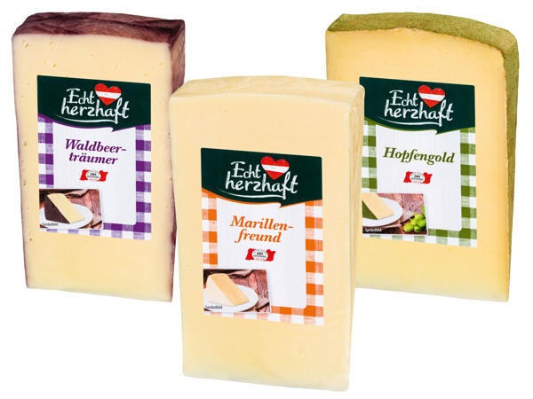 ECHT HERZHAFT Hopfengold/Marillenfreund oder Waldbeerträumer