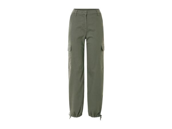 Esmara Ladies' Cargo Trousers - Olive