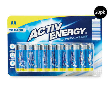 Super Alkaline Batteries 20pk