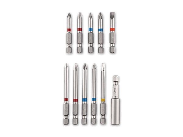 Bohrer-/Bit-Set, 11-teilig