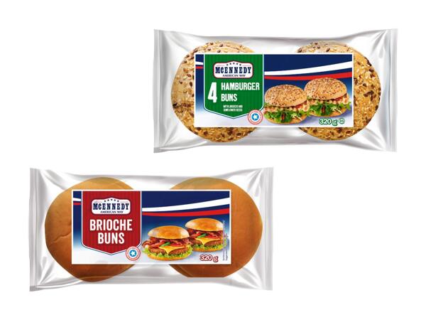 Petits pains pour hamburger