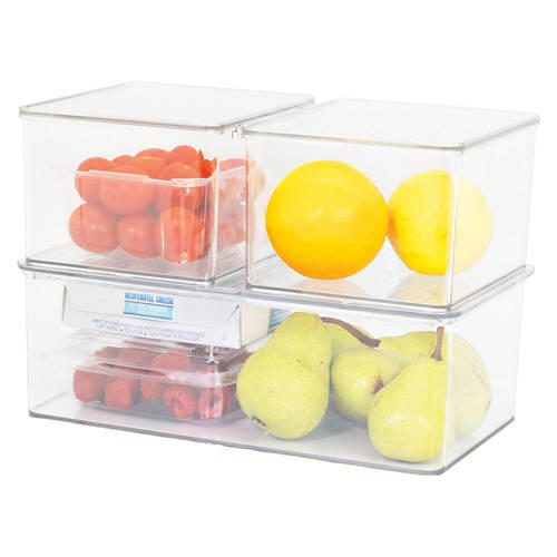 3 Pack Fridge Storage Box Set