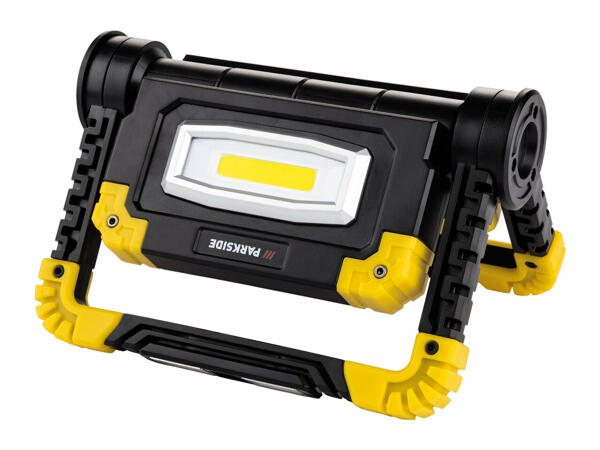 Parkside LED Work Lamp with Power Bank Function