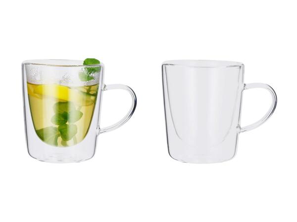 Silvercrest Tea Glasses - 2 Pack