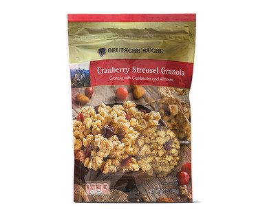 Deutsche Küche Apple Strudel or Cranberry Streusel Granola