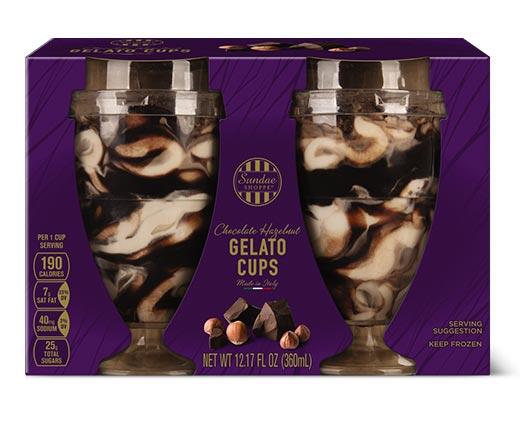 Sundae Shoppe 
 Italian Ice Cream Cups Assorted Varieties