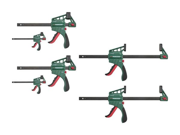 Pinces de tension à déverrouillage rapide, 2 pcs./​4 pcs.