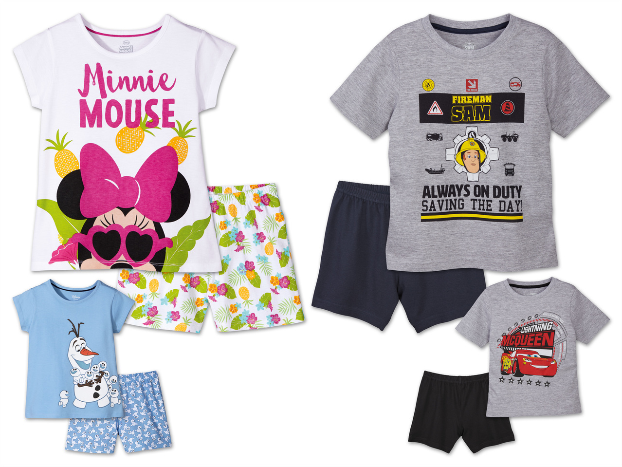 Kleinkinder Shorty-Pyjama