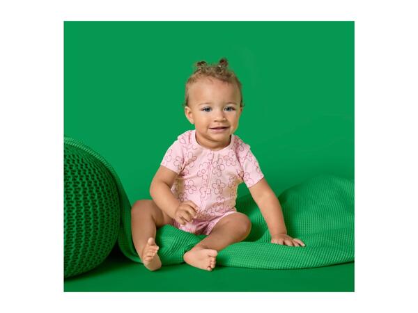 LUPILU Pink Baby Sleepsuits - 2 Pack