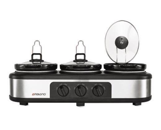 Ambiano 
 Triple Slow Cooker