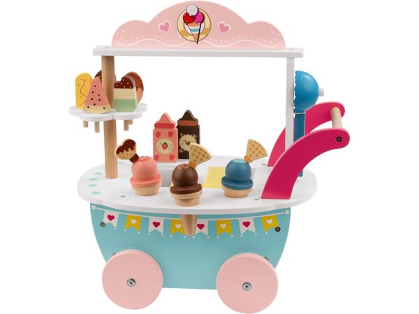Wooden Ice Cream Cart / Pizza Oven