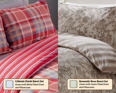 Printed Duvet Set Single