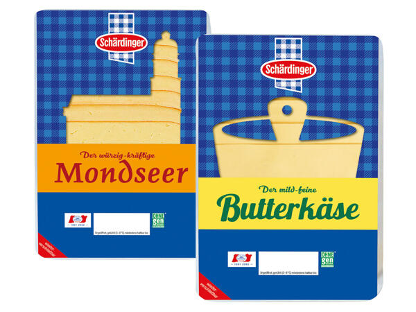 Schärdinger Käse in Scheiben