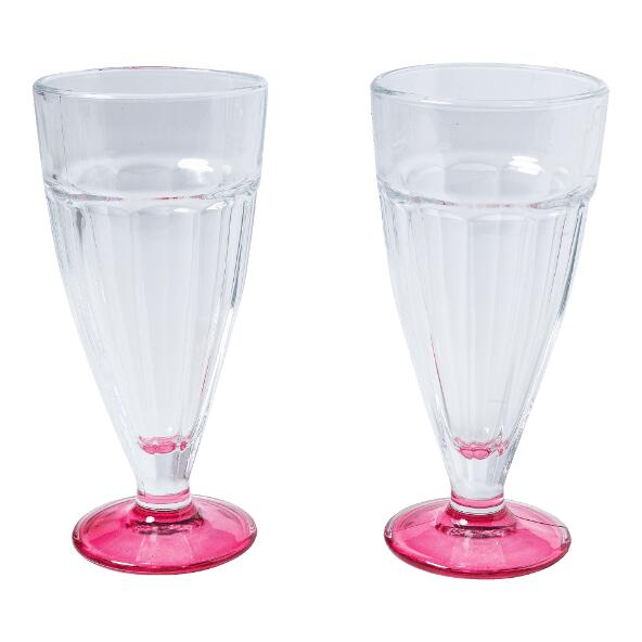 HOME CREATION KITCHEN(R) 				Coupes à glace en verre, 2 pcs
