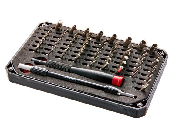 Precision toolkit, 66 pieces