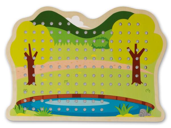 Holz-Lernpuzzle