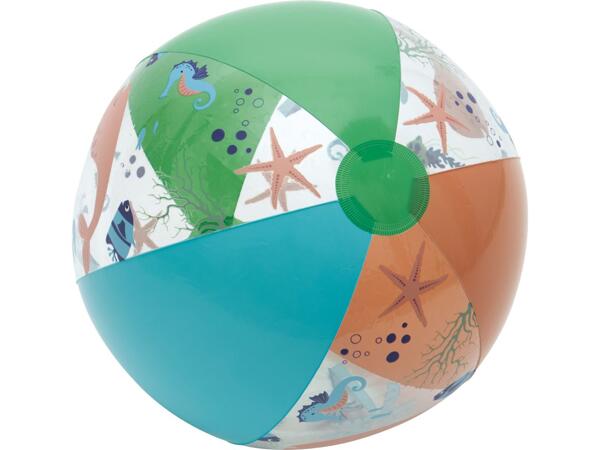 Kids' beach ball, inflatable pool float or swim ring
