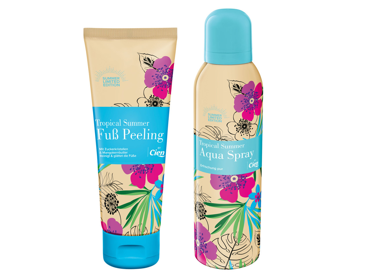 CIEN Aqua Spray Fuß Peeling/Fußgelee