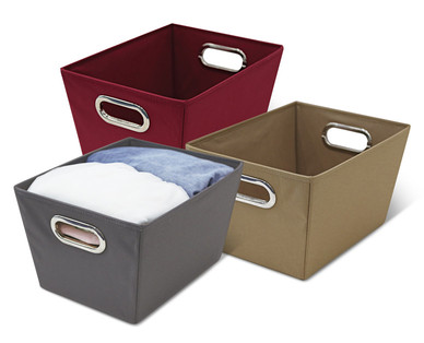 Easy Home Storage Bin With Grommets