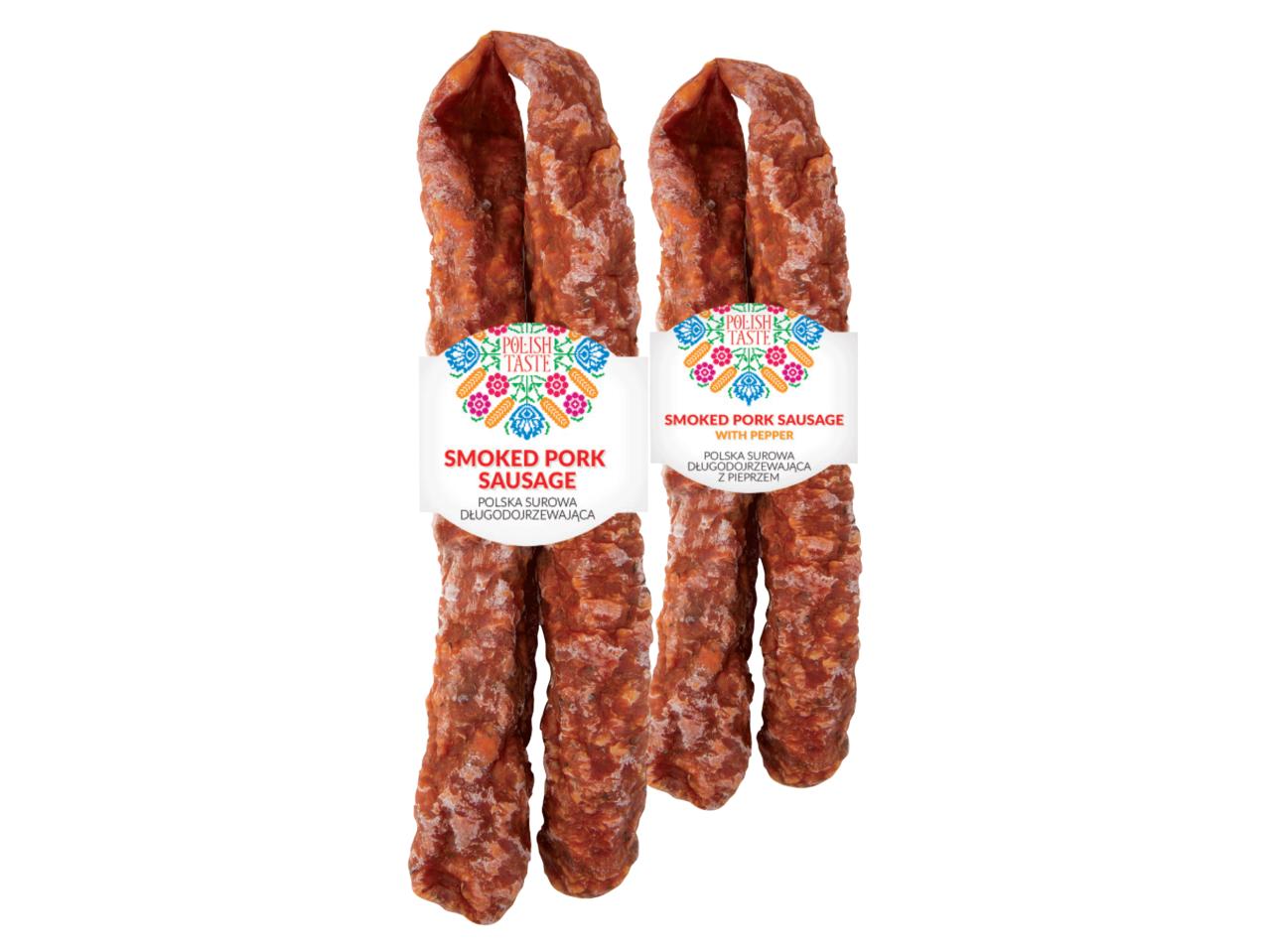 POLISH TASTE Smoked Pork Sausage