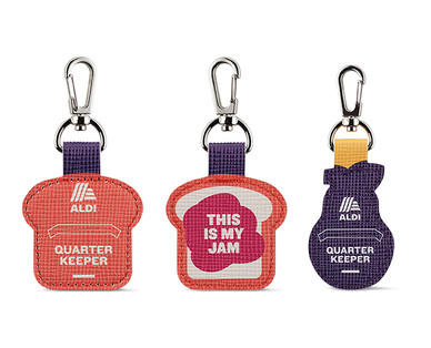 Keychain Quarter Holder