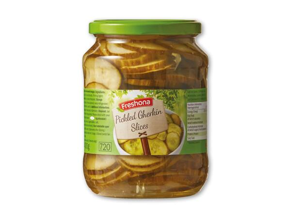FRESHONA/CASANEO Syltede rødløg eller agurkesalat