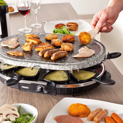 Steingrill/Raclette