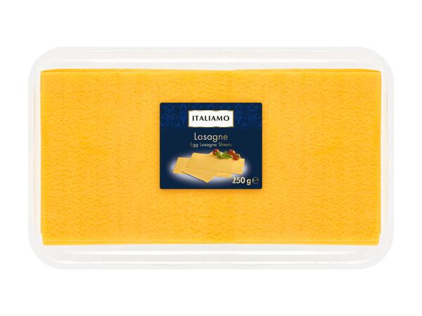 Feuilles de lasagne fraîches