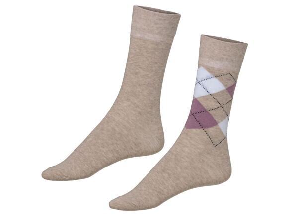 Ladies' socks, 2 pairs