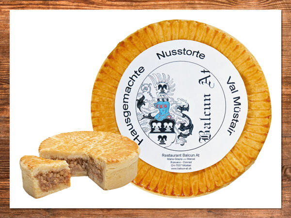Tarte aux noix du Val Müstair