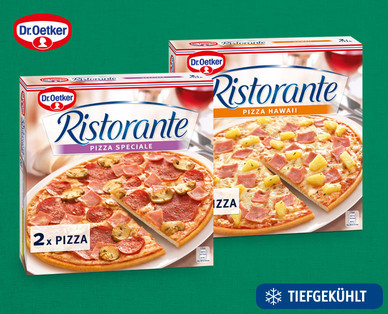 DR. OETKER Tiefkühlpizza Ristorante, Doppelpkg.