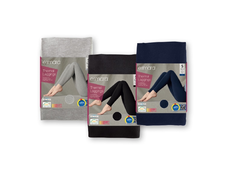ESMARA Ladies' Thermal Footless Tights