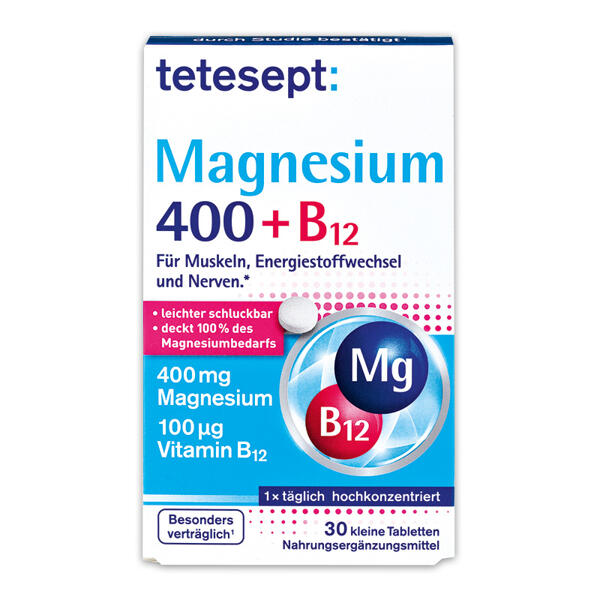 Magnesium 400 + B12
