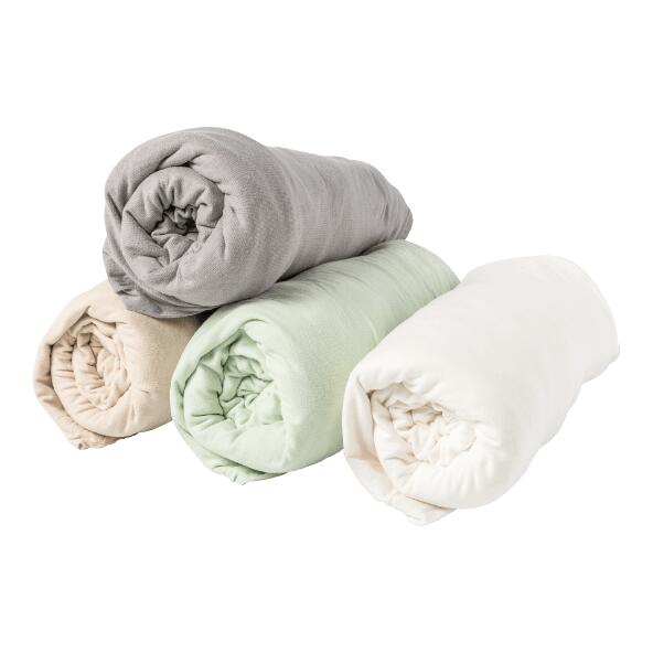 NOVITESSE(R) 				Ultraweiches Spannbetttuch, 2 Pers.