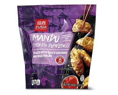 Fusia Asian Inspirations 
 Chicken or Beef Mandu