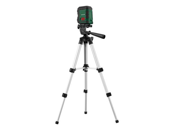 Krysslaser med stativ