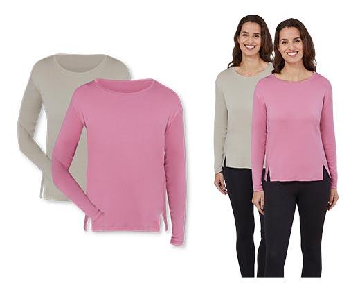 Serra Ladies 2 Pack Long Sleeve T-Shirt
